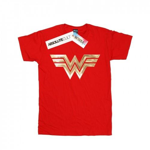 DC Comics Mens Wonder Woman 84 Gold Emblem T-Shirt
