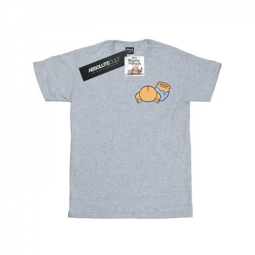 Disney Mens Winnie The Pooh Backside Breast Print T-Shirt