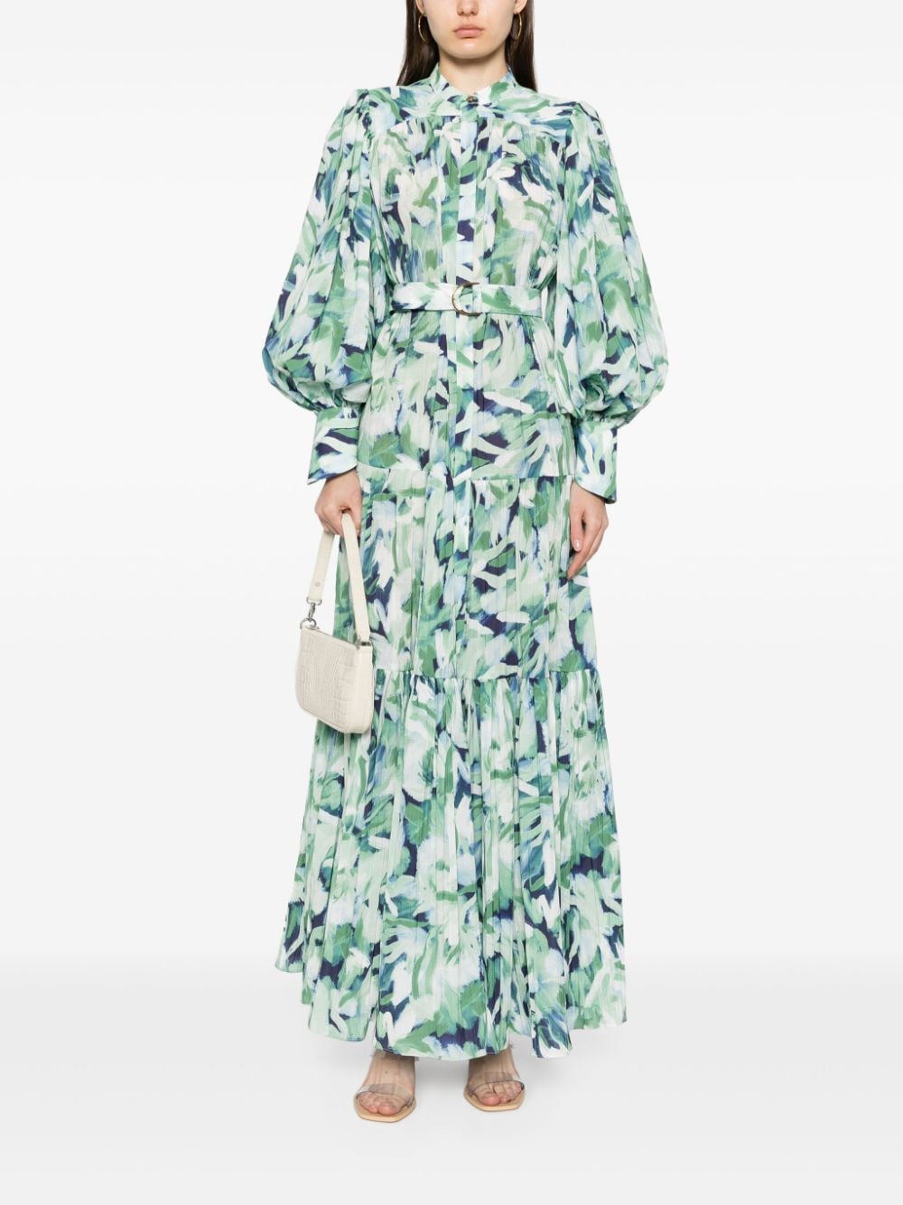 Acler Matthew maxi-jurk met print - Veelkleurig