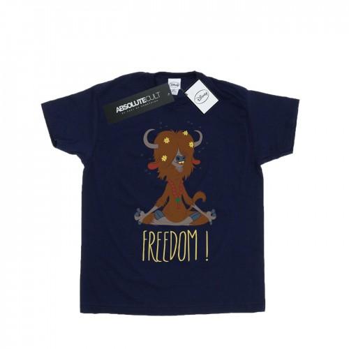 Disney Mens Zootropolis Yak Freedom T-Shirt