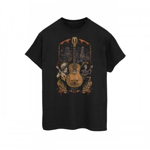 Disney Mens Coco Guitar Poster T-Shirt