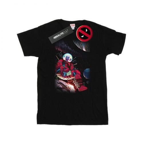 Marvel Mens Deadpool Astronaut T-Shirt