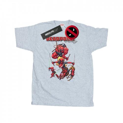 Marvel Mens Deadpool Family T-Shirt