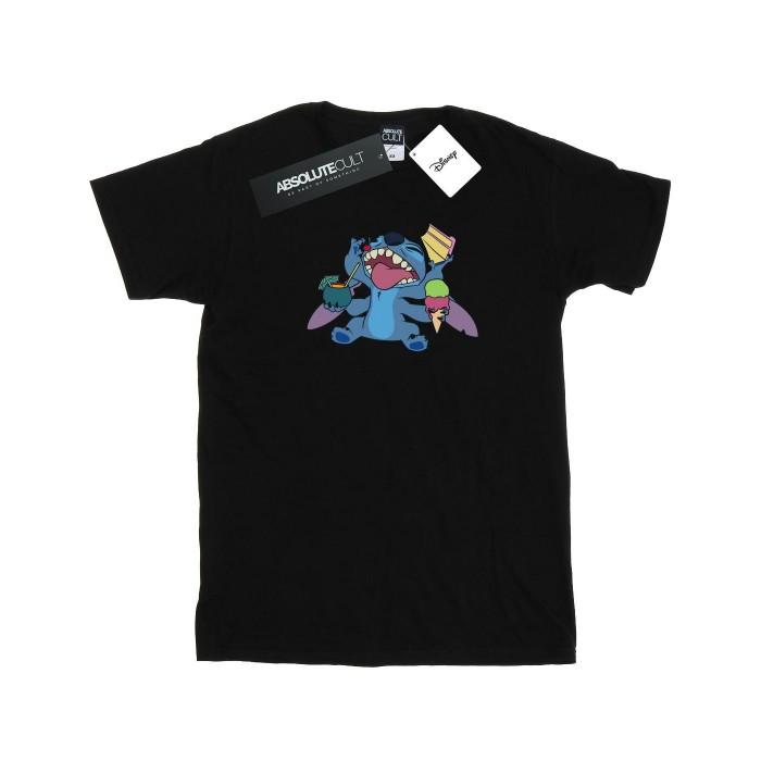 Disney Mens Lilo And Stitch Munchies T-Shirt