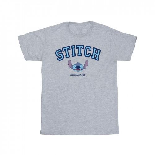 Disney Mens Lilo And Stitch Collegial T-Shirt