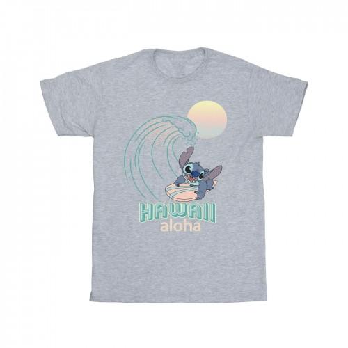 Disney Mens Lilo And Stitch Hawaii T-Shirt