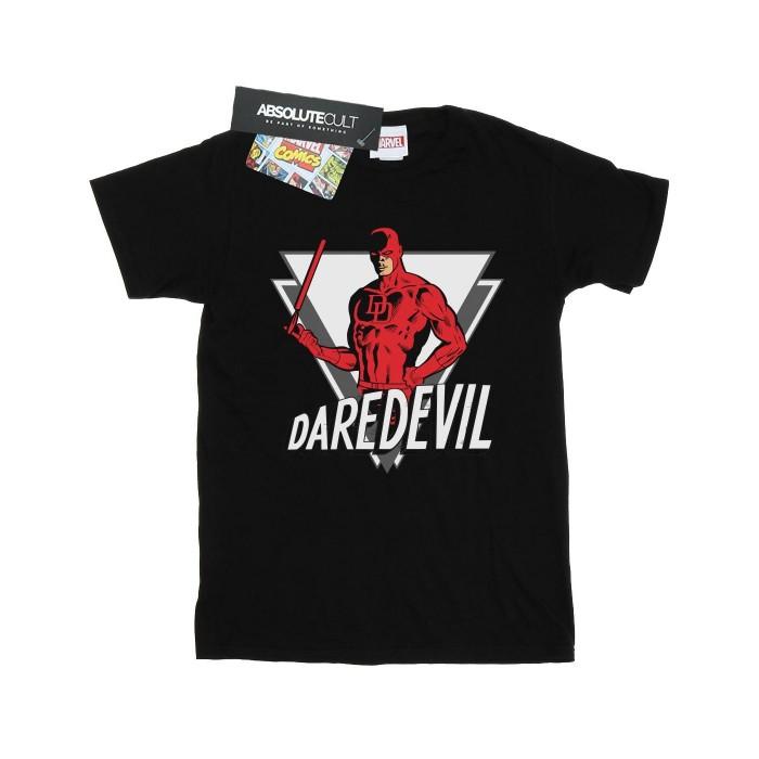 Marvel Mens Daredevil Triangle T-Shirt