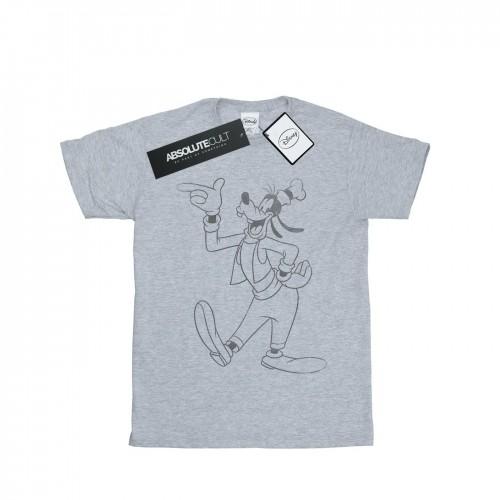Disney Mens Goofy Classic Baseball T-Shirt