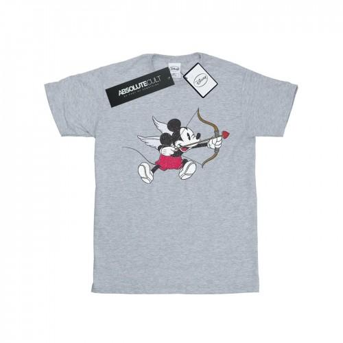 Disney Mens Mickey Mouse Love Cherub T-Shirt