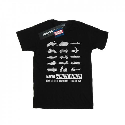 Marvel Mens Vehicle Rental T-Shirt