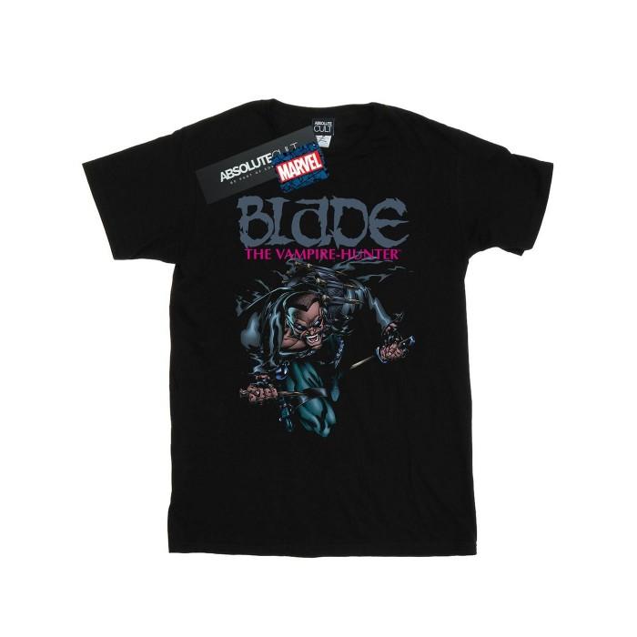 Marvel Mens Blade Action T-Shirt