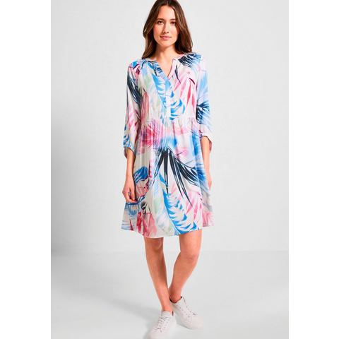 Cecil Gedessineerde jurk TOS Print Dress in een trendy print look