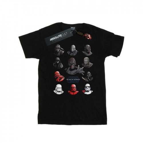 Star Wars: The Rise of Skywalker Mens First Order Character Line Up T-Shirt