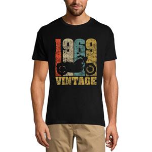 Ultrabasic Heren T-shirt Vintage 1969 Motorrijder - 51e verjaardagscadeau T-shirt