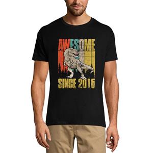 Ultrabasic Heren T-shirt Vintage Awesome sinds 2016 - Bosdinosaurus T-Rex T-shirt