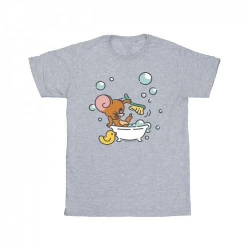 Tom And Jerry Mens Bath Time T-Shirt