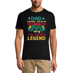 Ultrabasic Heren T-shirt Dad The Gamer Legend - Dad Gamers - Cadeau voor Vaderdag