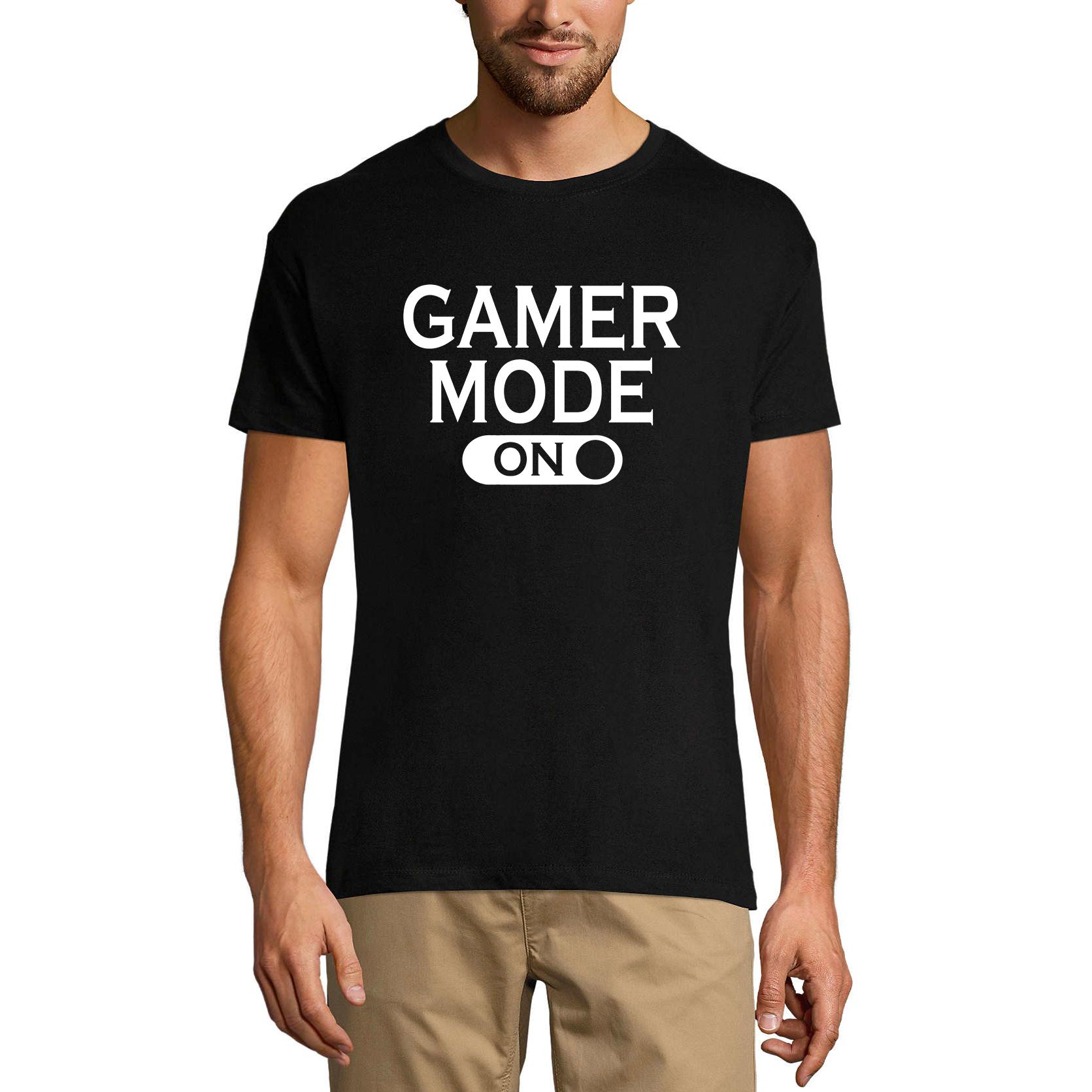 Ultrabasic Grafisch gaming-T-shirt voor heren Gamer-modus aan - grappig shirt voor speler