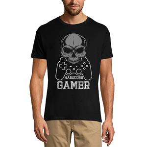 Ultrabasic Grafisch T-shirt voor heren Hardcore Gamer Skull - Gamingkleding