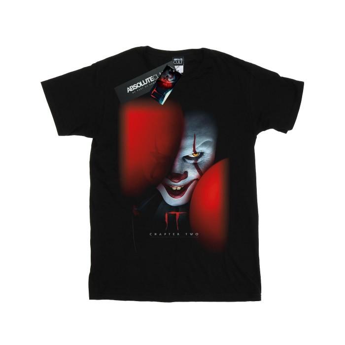 It Chapter 2 Mens Pennywise Behind The Balloons T-Shirt