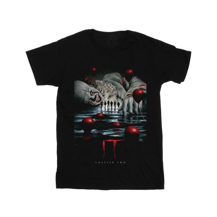 It Chapter 2 Mens Pennywise Balloon Poster T-Shirt