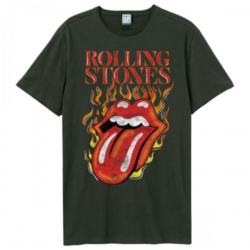 Amplified Mens Hot Tongue The Rolling Stones T-Shirt