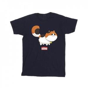Disney Mens Big Hero 6 Baymax Kitten Pose T-Shirt