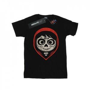 Disney Mens Coco Miguel Skeleton Face Hood T-Shirt