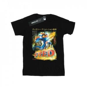 Disney Mens Big Hero 6 Fred Anime Poster T-Shirt