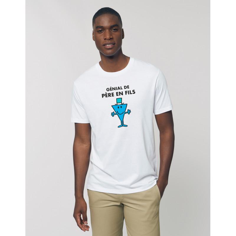 Monsieur Madame Men's T-shirt - GENIAL FROM FATHER TO SON