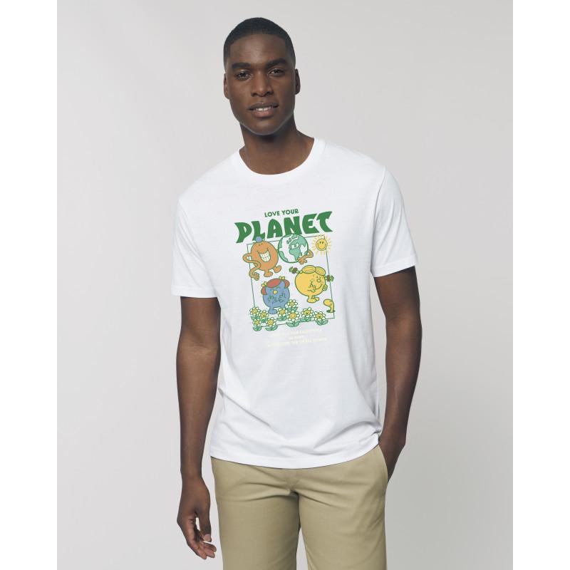 Monsieur Madame T-shirt Homme - LOVE YOUR PLANET