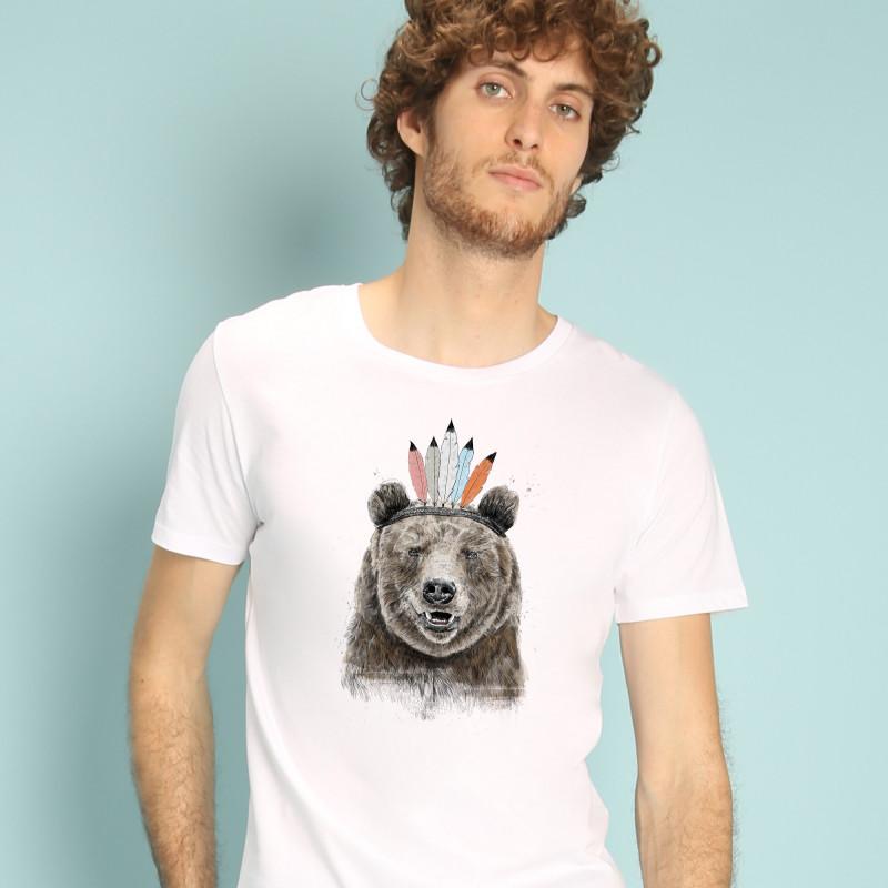 Le Roi du Tshirt T-shirt Homme - FESTIVAL BEAR