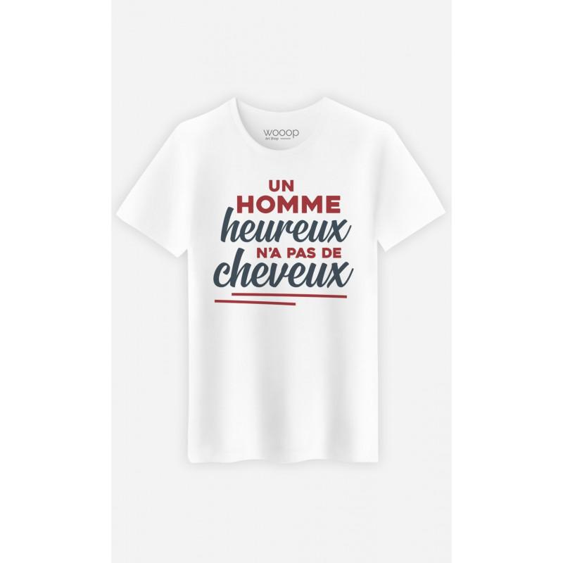 Le Roi du Tshirt T-shirt Homme - UN HOMME HEUREUX