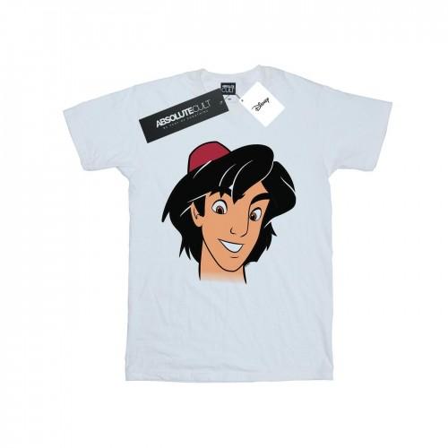 Disney Mens Aladdin Headshot T-Shirt