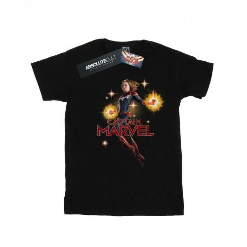 Marvel Mens Captain  Carol Danvers T-Shirt