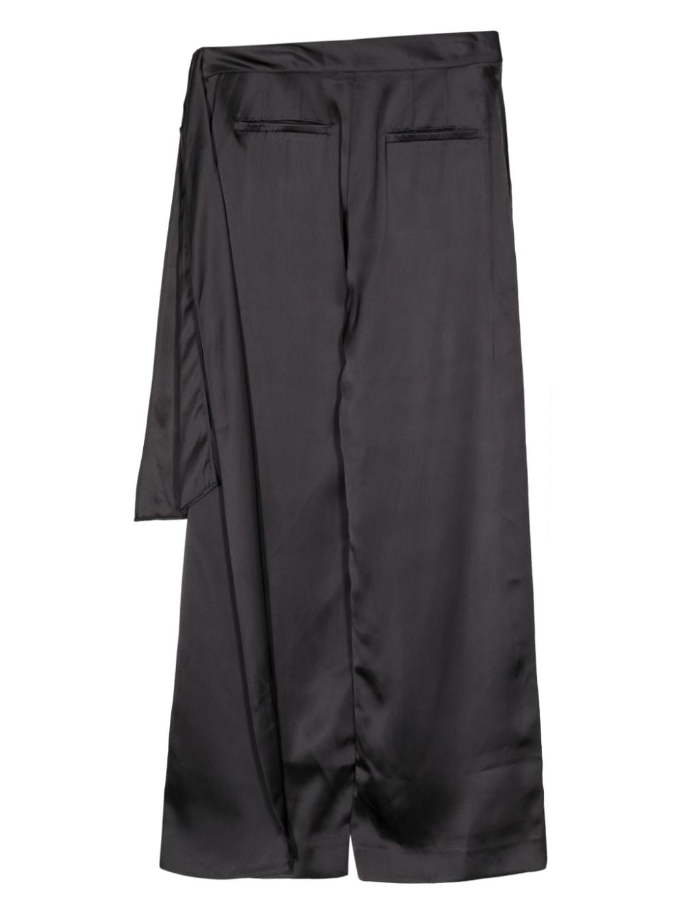 Stine Goya Satijnen broek - Zwart
