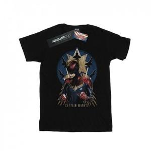 Marvel Mens Captain  Jet Burst T-Shirt