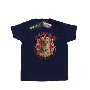 Marvel Mens Captain  Goose Cool Cat T-Shirt
