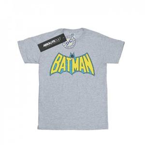 DC Comics Mens Batman Crackle Logo T-Shirt