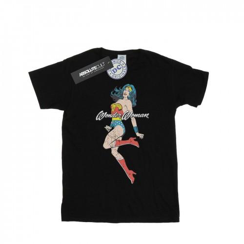 DC Comics Mens Wonder Woman Jump T-Shirt