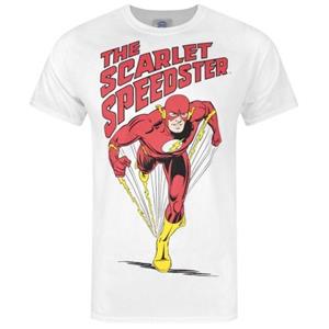 DC Comics Official Mens Flash Scarlet Speedster T-Shirt