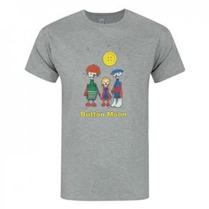 Pertemba FR - Apparel Button Moon Official Mens Characters T-Shirt