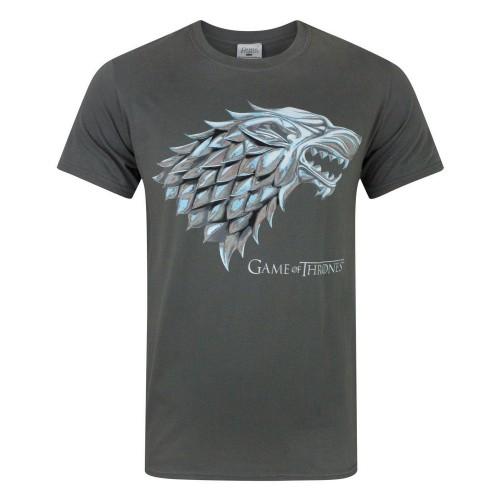 Game Of Thrones Mens Stark Direwolf T-Shirt