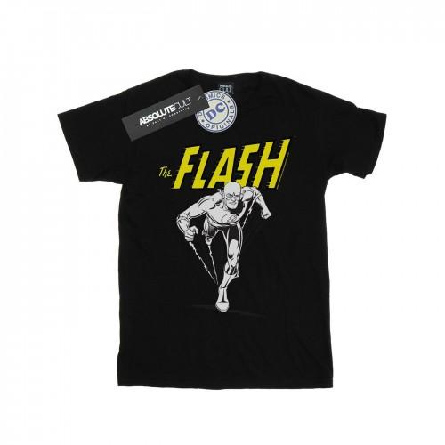 DC Comics Mens The Flash Mono Action Pose T-Shirt