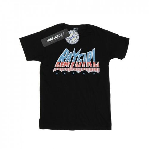 DC Comics Mens Batgirl American Logo T-Shirt