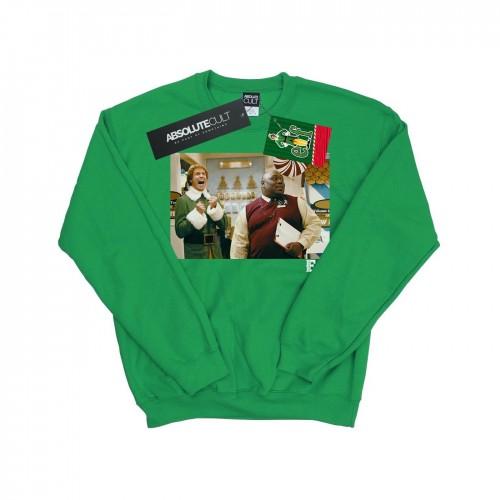 Elf Mens Christmas Store Cheer Sweatshirt