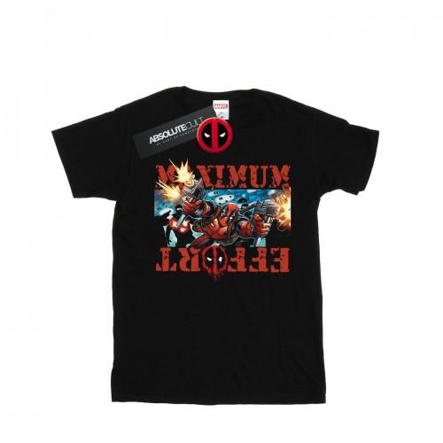 Marvel Mens Deadpool Maximum Effort T-Shirt