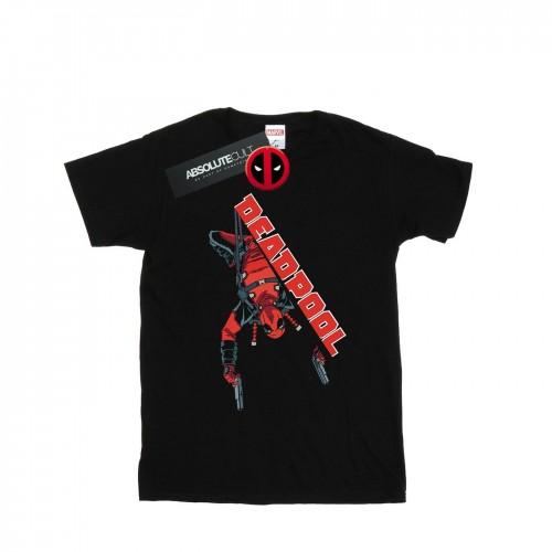 Marvel Mens Deadpool Hang Split T-Shirt