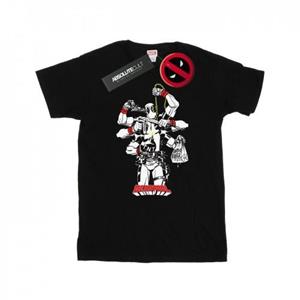 Marvel Mens Deadpool Multitasking T-Shirt