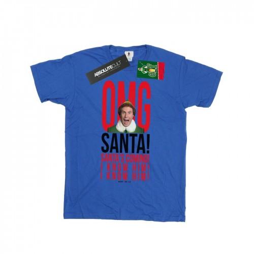 Elf Mens OMG Santa I Know Him T-Shirt